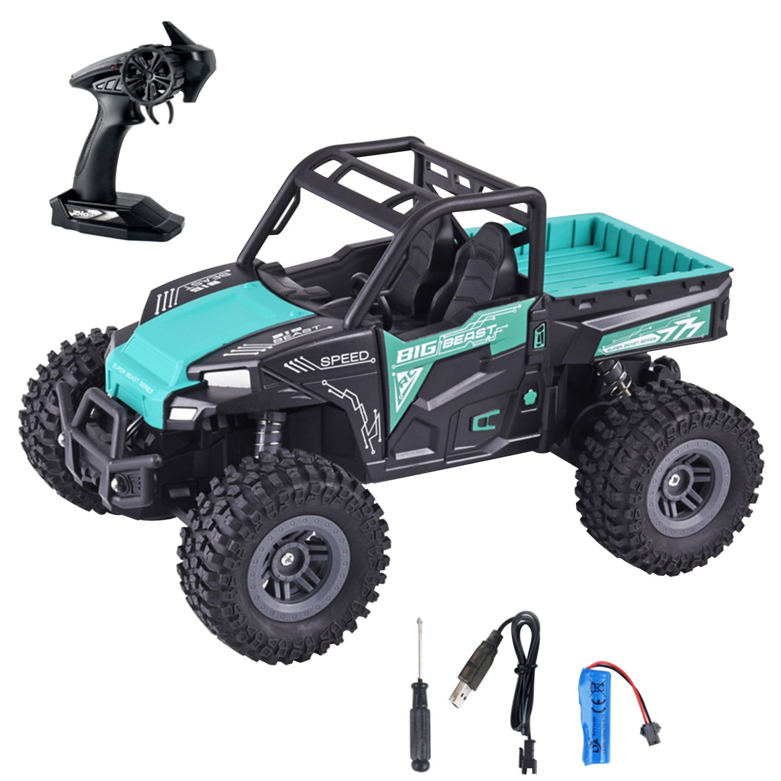 Kayman 118 Scale All Terrain Remote Control Truck, 15KM/H Electric
