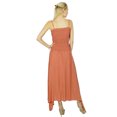 thumbnail image 6 of Bimba Women Long Maxi Dress Smocked Waist Top Spaghetti Casual Summer Dress, 6 of 6