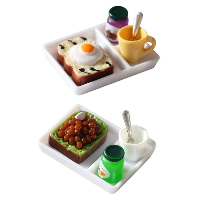 miniatura, mini comida cocina modelo en miniatura,comida de simulación miniaturas pizza , para ,decoración de casas Zulema casa de muñecas pan en miniatura