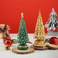 thumbnail image 4 of Elegant Decorations Christmas Tree Figurine with Star Topper for Holiday Tabletop Home Office Mantel Centerpiece Display, 4 of 4