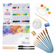 thumbnail image 1 of Pintura Acrílica Set Profesional Pintura Arte Kit 75 Pcs, 1 of 5