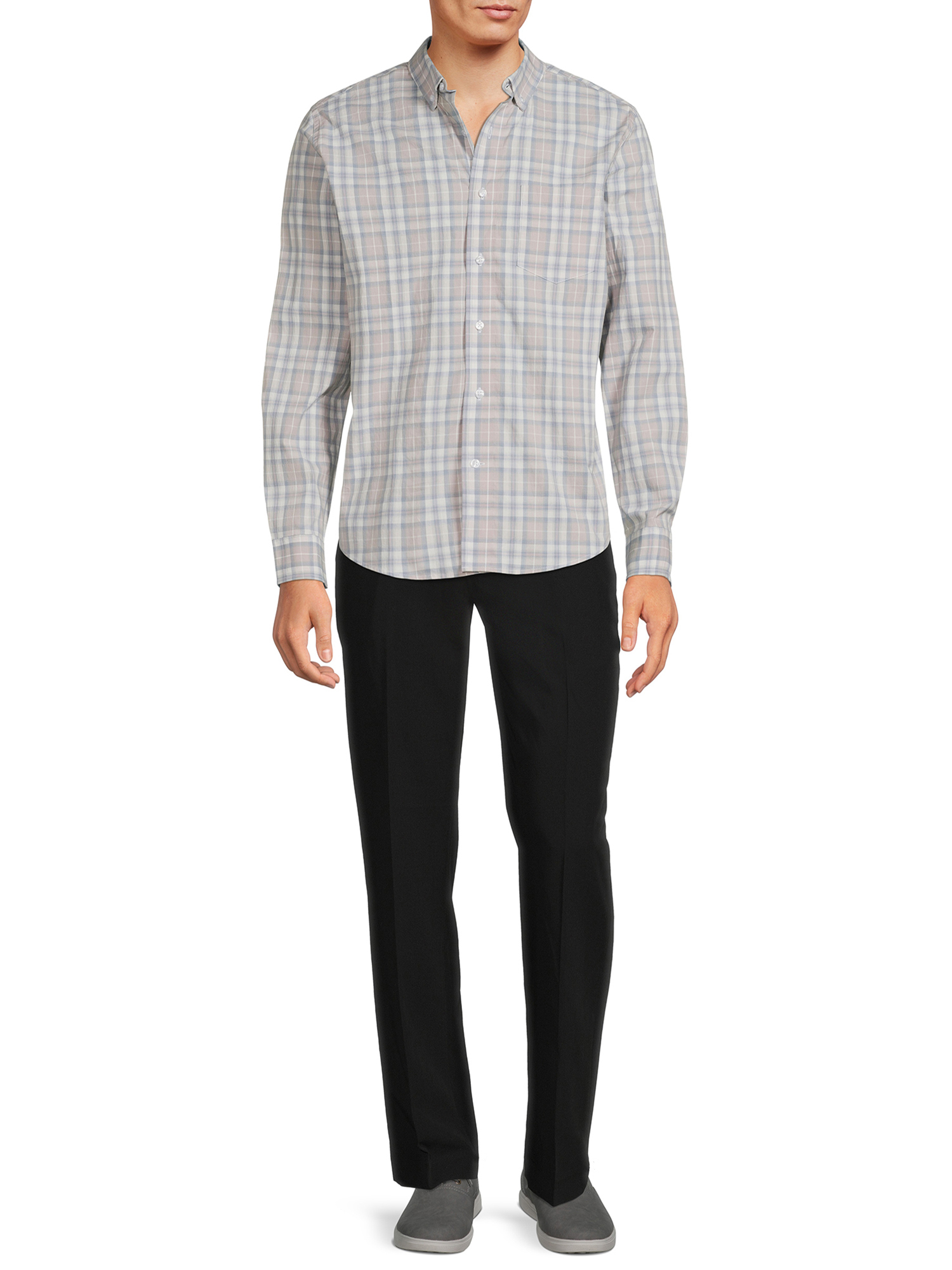 George Men’s Poplin Shirt with Long Sleeves