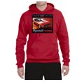 thumbnail image 2 of 1971 Hemi Plymouth Cuda American Muscle Car | Mens Cars and Trucks Hooded Sweatshirt Graphic Hoodie, Red, 2XL, 2 of 3