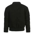 thumbnail image 5 of Gioberti Men's Padded Faux Suede Bomber Jacket with Warm Inner Padding, 5 of 5