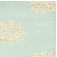 thumbnail image 5 of SAFAVIEH Soho Juniper Geometric Wool Runner Rug, Light Blue/Beige, 2'6" x 8', 5 of 5