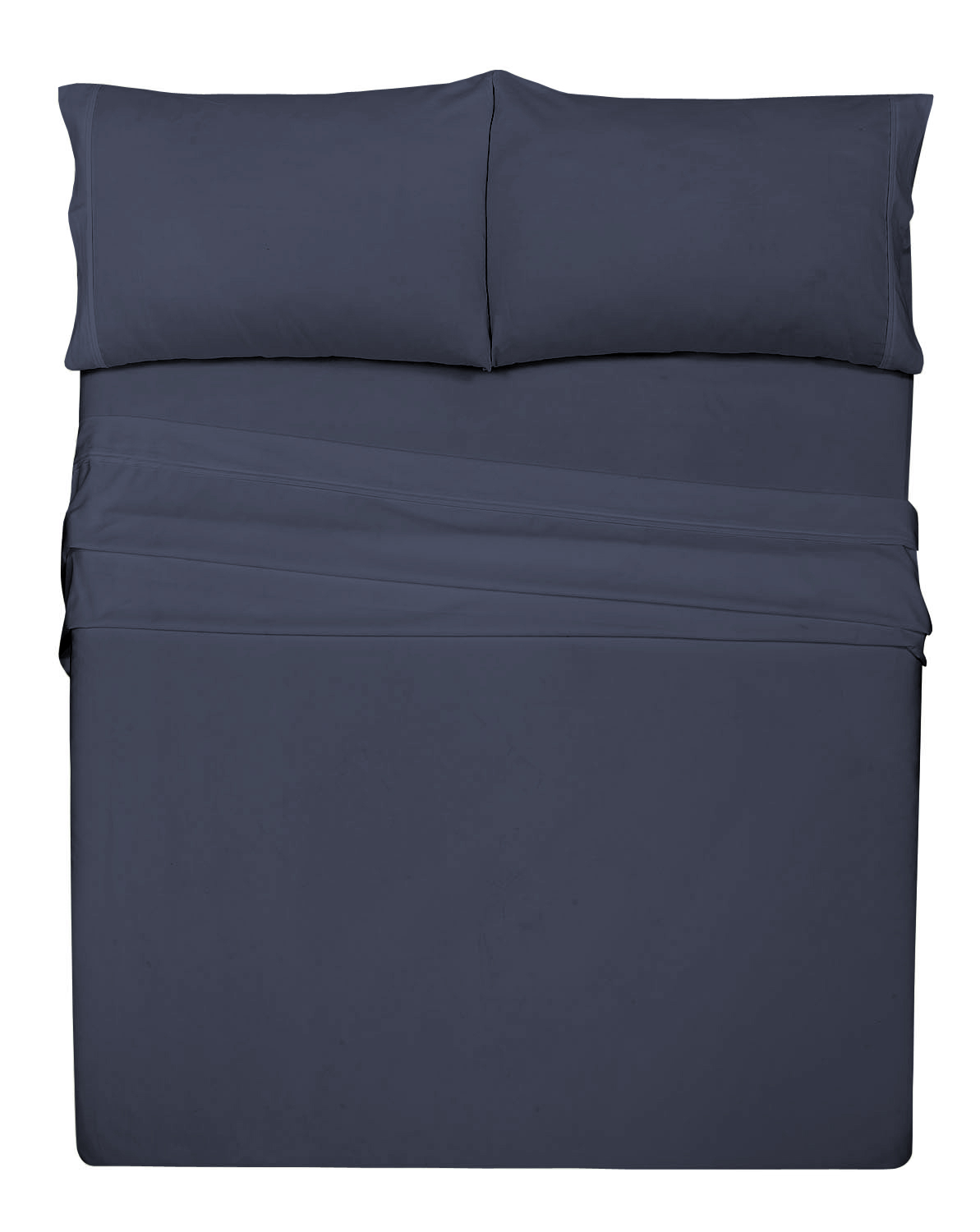 Royale Linens Indigo 400 Thread Count Performance Full Sheet Set
