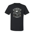 thumbnail image 2 of Lucky 7 Live to Ride Bikes Booze Broads USA Est 1903 | Mens Fashion Graphic T-Shirt, Black, Small, 2 of 4