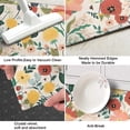 thumbnail image 3 of Pioneer Flower Floral Print Pattern Kitchen Rug Mat,Kitchen Runner Rugs Non Skid Washable,Decorative Kitchen Floor Mats for Kitchen,Sink,Laundry,17"X47", 3 of 5