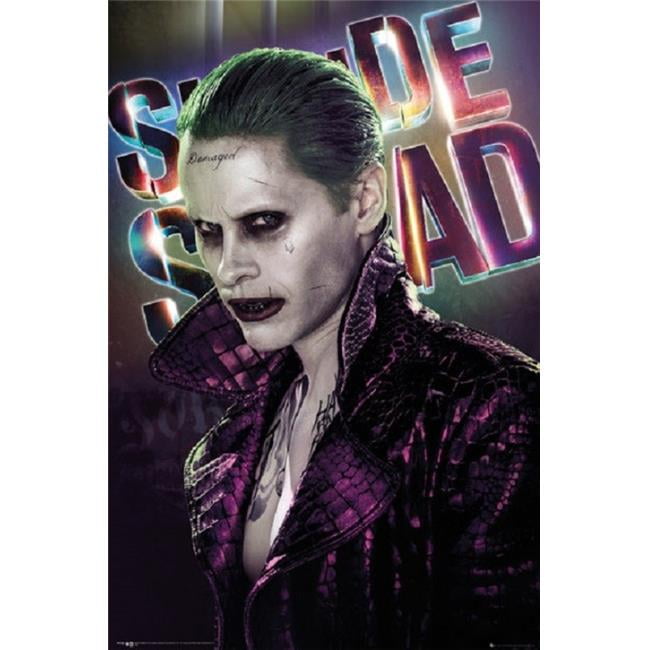 Suicide Squad Joker Jared leto Wall Art Huge section Poster Print 126cm x 89cm 