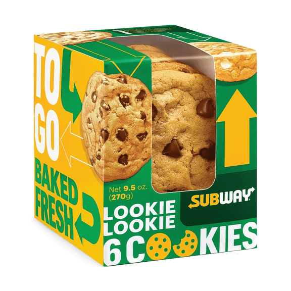 6 Pack Cookie Box