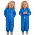 thumbnail image 3 of OGLCCG Kids Rain Suit Toddler Zipper Waterproof Hooded Rainsuit Poncho One Piece Full Body Raincoat for Girls and Boys 1-8 Years, 3 of 5