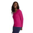 thumbnail image 4 of Hanes Originals Women’s Lightweight V-Neck Cotton Tee with Long Sleeves, Sizes XS-XXL, 4 of 7