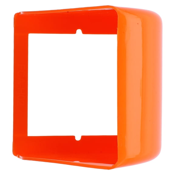 Uonlytech Waterproof Socket Cover Case Orange for Outdoor Wall Socket Protection and Durability