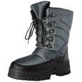 thumbnail image 5 of Men's Snow Boots- SKADOO Warm Winter Boots- Black/Navy/Gray Size 7-13- Stylish!!, 5 of 14