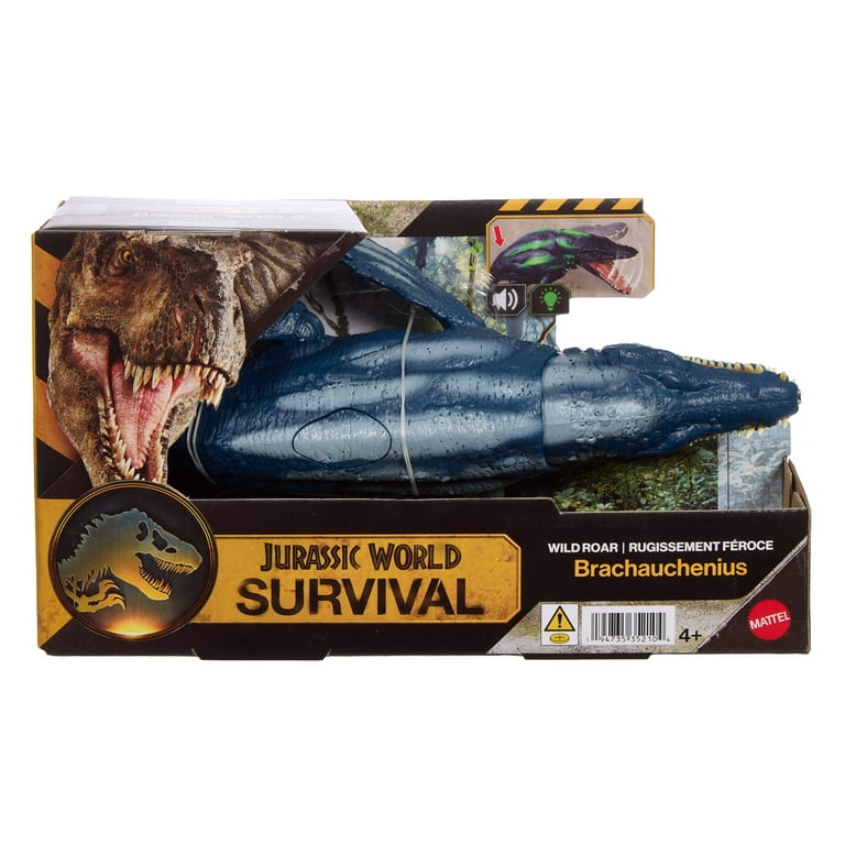 Jurassic World Wild Roar Brachauchenius Dinosaur Action Figure Toy