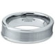 Tungsten Wedding Band Ring 6mm for Men Women Comfort Fit Step Beveled Edge Brushed Lifetime Guarantee – image 3 sur 5