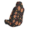 thumbnail image 3 of Picia Pizzas Mushrooms Print Waterproof Sweating Car Seat Cover for Post Gym Workout, Running, Beach and Hiking, Universal Fit Anti-Slip Bucket Seat Protector, 3 of 5