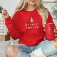 thumbnail image 2 of Embroidered Rockin' Around Tree | Sweatshirt, 2 of 4