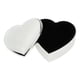 thumbnail image 3 of Caja de regalo con forma de corazón para amantes de los anillos, pendientes, collares y joyas. Plata, 3 of 9
