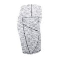 thumbnail image 6 of Kvture Biker Shorts Women High Waisted Printed Workout Gym Spandex Yoga Athletic Bike Shorts with Pocket White M, 6 of 7