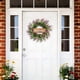 thumbnail image 5 of CREATITOY Lavender Welcome Wreath Door Hanging Decor for Indoor Outdoor Home, 5 of 6