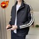 thumbnail image 3 of Rebajas de invierno de abrigos masculinos con cremallera en V, chaquetas cargo para hombre, estéticas, de alta calidad, nuevas en las elegantes ofertas de Harajuku, diseñador de lujo Joker, 3 of 5