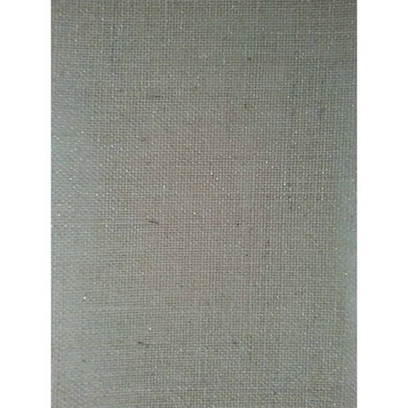Laminated Burlap Sheets, Natural with Gold Metallic, 2 Packs