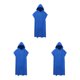 thumbnail image 3 of Advancent Toalla De Microfibra Para Baño Unisex Absorbente Toallas De Baño Ligeras Y De Felpa Para El Cuerpo Surf Poncho Toalla De Playa Azul Type1 NO1, 3 of 6