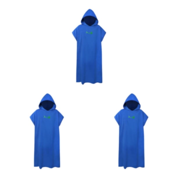 Naiovety Toalla De Microfibra Para Baño Unisex Absorbente Ligera Y Cómoda Toallas De Baño Para El Cuerpo Surf Poncho Toalla De Playa Azul Type1 NO1