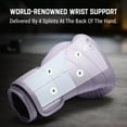 thumbnail image 4 of Hayabusa T3 Kanpeki Leather Boxing Gloves Men and Women for Training Sparring Heavy Bag and Mitt Work - Wisteria Purple, 16oz, 4 of 6