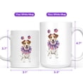 thumbnail image 4 of 4th of July Jack Russell Terrier Celebrates Independence Day Mug Parson Jack Dog Lover Coffee Tea Cup - 12010, 4 of 4