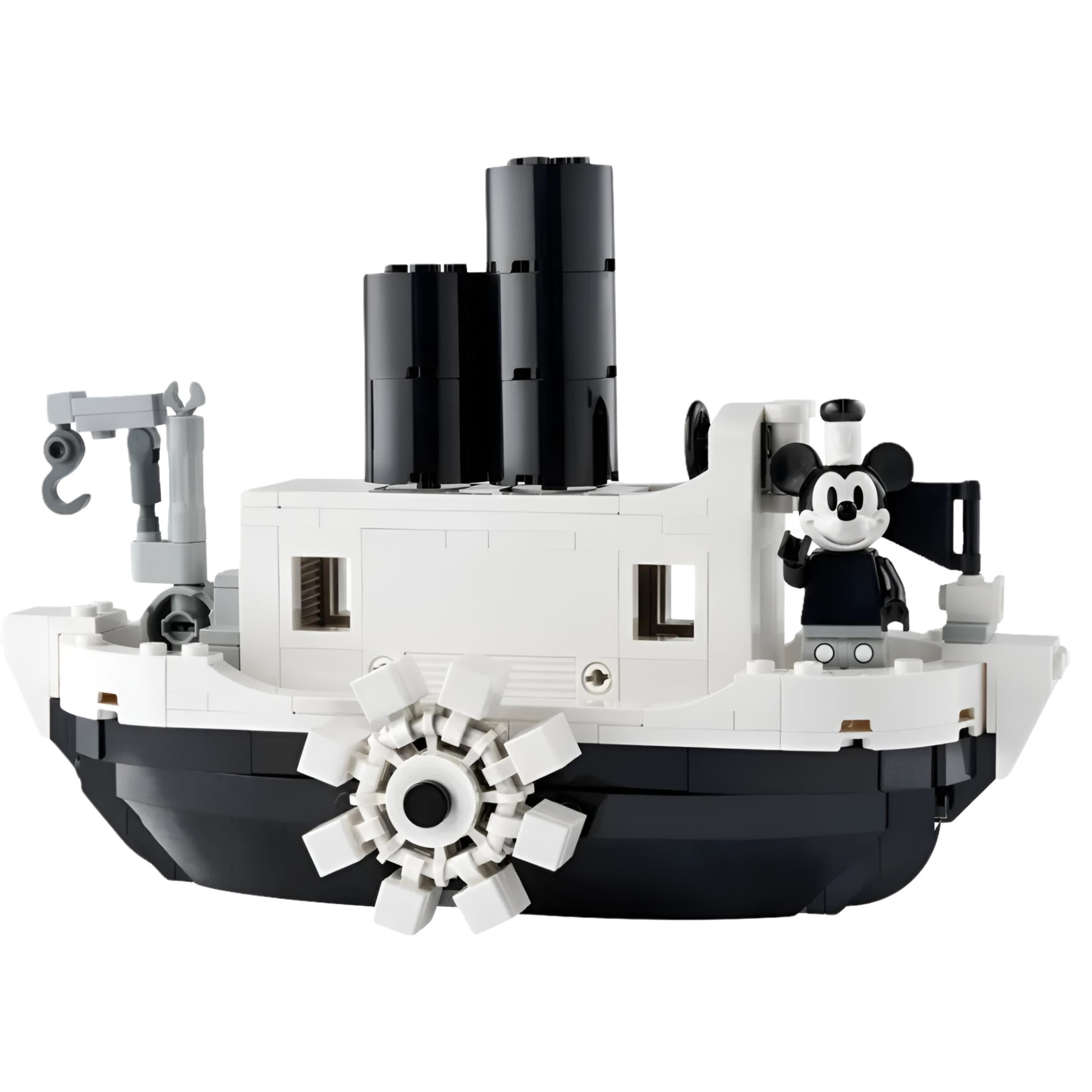 LEGO Ideas Disney Steamboat Willie 21317 - Building Toy Set for 