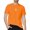Orange, variant on SSLR Mens Cotton Short Sleeve T Shirts Hip Hop Curve Hem Casual Crewneck Tee Shirts