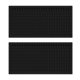 thumbnail image 1 of Paquete de 2 - Tapete de barra, tapete de secado de vidrio, secado rápido, multifuncional, tapete de drenaje de encimera para restaurantes, hogar, Negro, 1 of 9