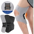 thumbnail image 5 of EcoNesxp Prevents excessive knee flexion Patellar support Protective compression device Osteoarthritis Black with strap and lateral patellar stabilizer, 5 of 5