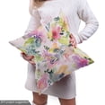 thumbnail image 5 of Ambesonne Spring Fabric by the Yard Upholstery, Nature Love Blossoming Art, 10 Yards, Soft Pink Multicolor, 5 of 5