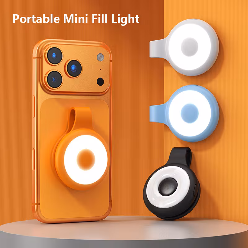 Taotique Magnetic Selfie Light Phone Light Compatible with iPhone Magsafe LED Selfie Ring Fill Light for Selfies/Photography/TikTok/Zoom Calls/Video Conference