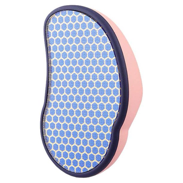 Lima de pies de nanovidrio mejorada con raspador de carcasa trasera de fácil agarre con puntos de molienda de nivel nano Removedor de callos de piel muerta lavable para ambientes secos y húmedos