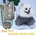 thumbnail image 1 of Ropa Cálida de Doble Cara Gruesa a Cuadros Grandes XWSHYW Productos para Mascotas 2024, 1 of 6