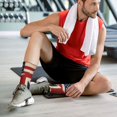 thumbnail image 6 of Women's Men's America British Flag Colorful Novelty Pattern Crew Athletic Socks, 6 of 7