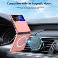 thumbnail image 3 of Étui Magnétique Compatible avec Samsung Galaxy Z Flip 4, Étui Rigide Pc Mince Antichoc, Compatible avec Magsafe, 3 of 5