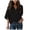Black, variant on Womens Top Women'S Blouses And Tops For Work V-Neck Fashion Casual Loose Cloak Shirt Boyfriend Shirts For Women (Purple,M)