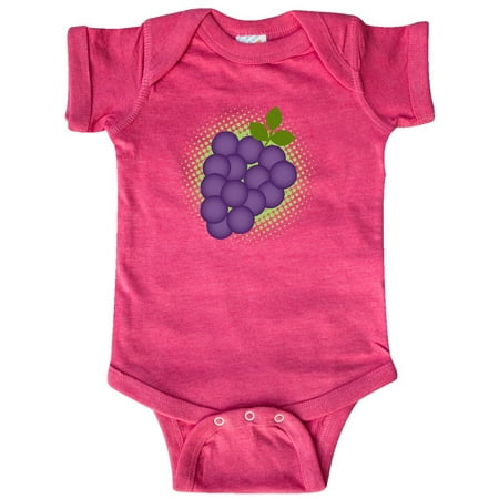 

Inktastic Grapes Vineyard Fruit Grape Grower Gift Baby Boy or Baby Girl Bodysuit