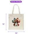thumbnail image 5 of Patriotic Basset Hound 4th of July Independence Paws Canvas Tote Bag Bassets Dog Breed Lovers Gifts Idea Reusable Shopping Grocery Bag - 02010, 5 of 5