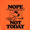 thumbnail image 3 of Peanuts - Joe Cool Nope Not Today - Men's Crew Neck Fleece Pullover, 3 of 7