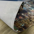 thumbnail image 5 of Ambesonne Scenery Place Mats Set of 4, Night View Hong Kong, Standard Size, Navy White, 5 of 6