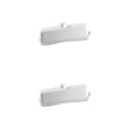 thumbnail image 1 of Wosthever Butter Dish Large Capacity Kitchen Organization for Restaurant Biscuits Blanco 2piezas, 1 of 1