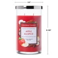 thumbnail image 4 of Colonial Candle Classic Apple AllSpice Scented Candle, 2 Wick, 19 oz, 120 Hours Burn, Warm & Spicy, 4 of 7