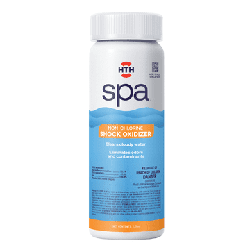 HTH Spa Care Non-Chlorine Shock Oxidizer for Spas and Hot Tubs, 1.25 lbs (Pool s)