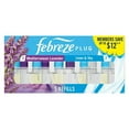 thumbnail image 2 of Febreze Plug Air Freshener Refills – Mediterranean Lavender + Linen & Sky (5-pack, 4.35 fl oz)- 2pk, With Paper Towel By OMA, 2 of 10